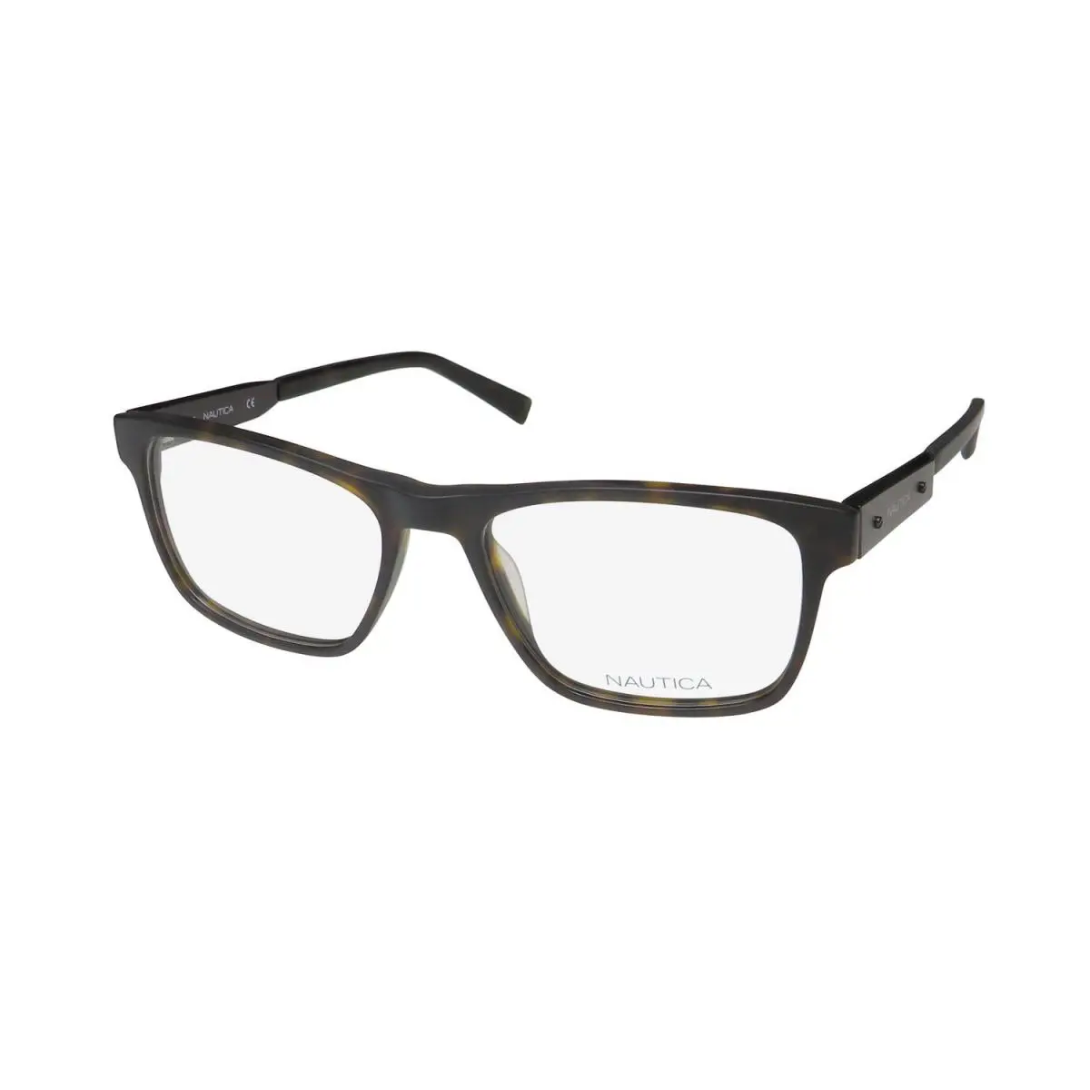 Nautica N8135 Eyeglass Frame 215 Mens Full-rim Tortoise 55-18-145 Plastic
