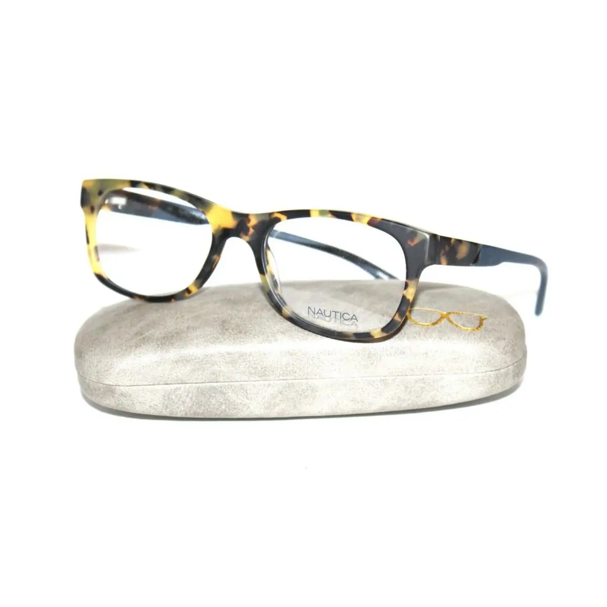 Nautica N8114 228 Tortoise Eyeglasses Mens RX 54-19-140 MM