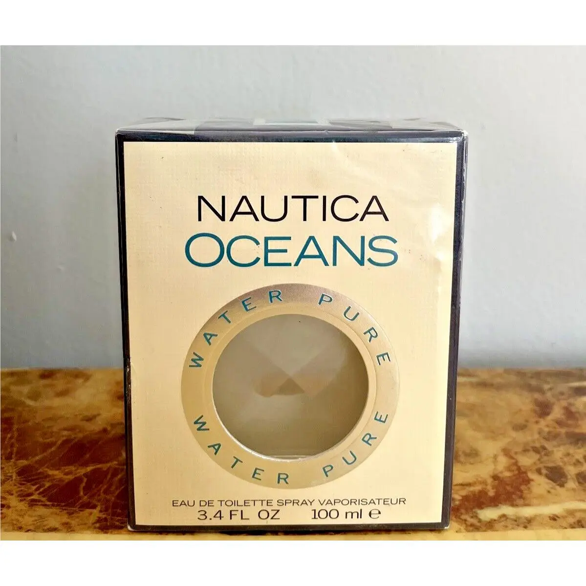 Nautica Oceans Pure Water by Nautica 3.4 oz / 100ml Edt Spray Men Cologne
