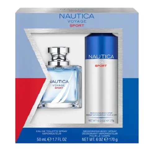 Nautica Voyage Sport Men`s Cologne Eau de Toilette Gift Set