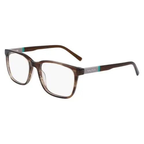 Nautica Men`s Eyeglasses Frame - N8179 221 - Brown Horn 52-18-145