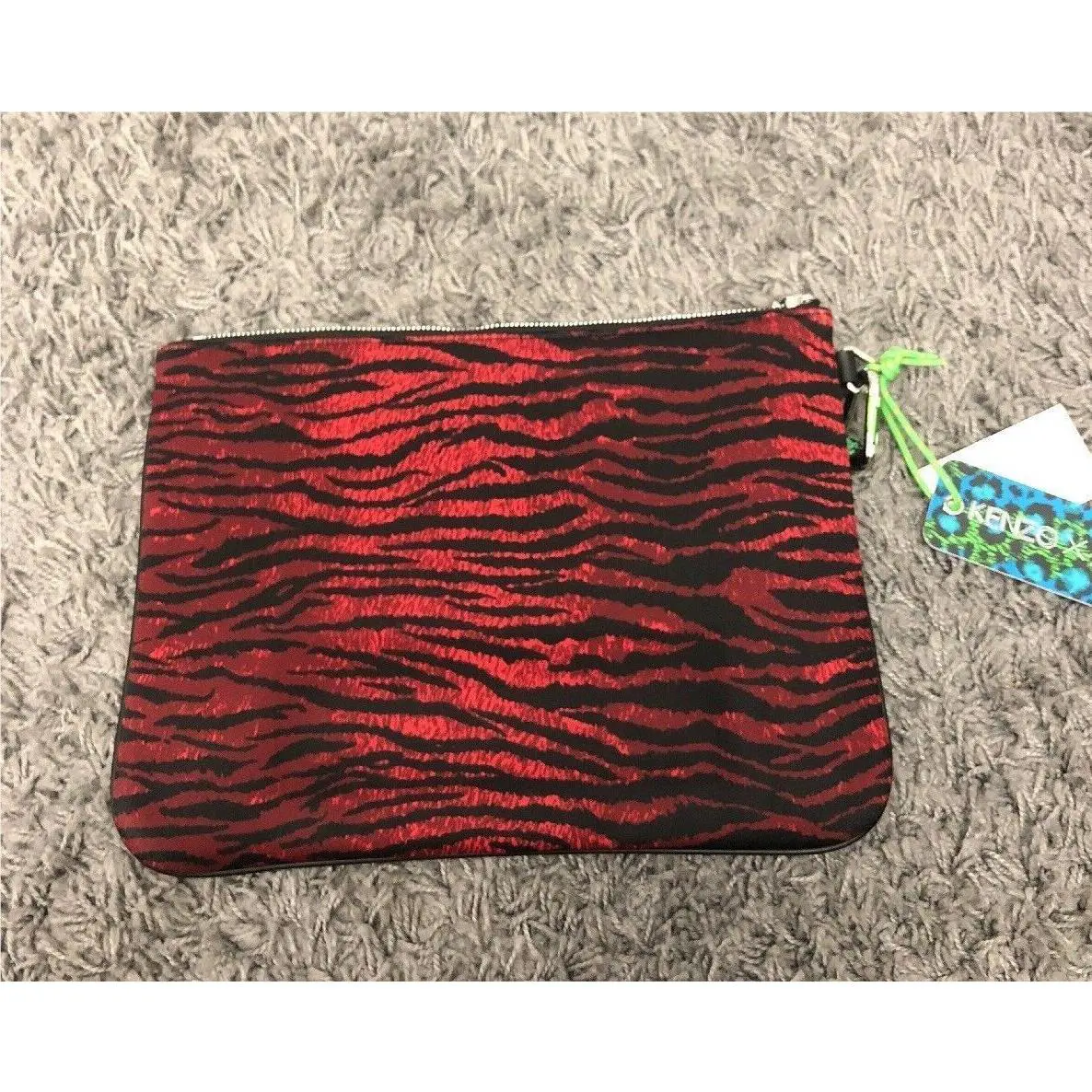 Kenzo x H M Clutch Bag From Japan 5508 Red Multicolor Animal