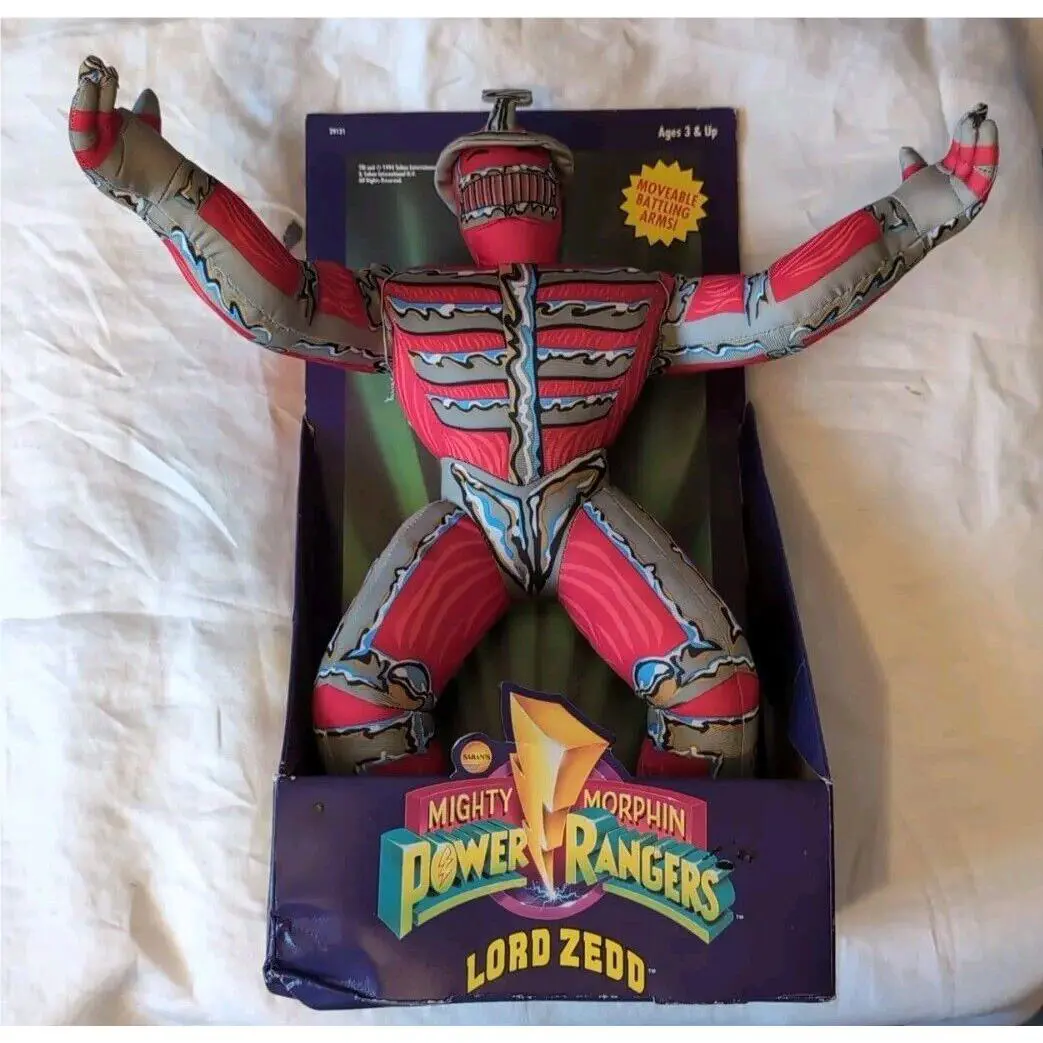 1994 Saban`s Mighty Morphin Power Rangers - Giant Lord Zedd 19 Plush Toy
