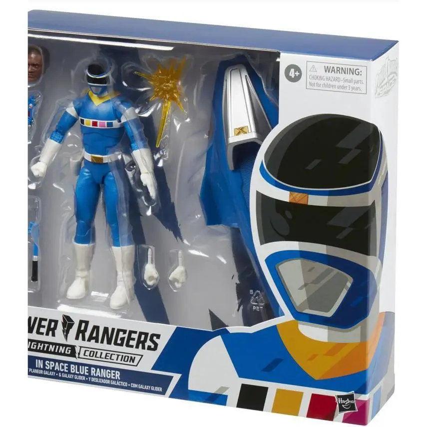 Power Rangers Lightning Collection In Space Blue Ranger IN Stock