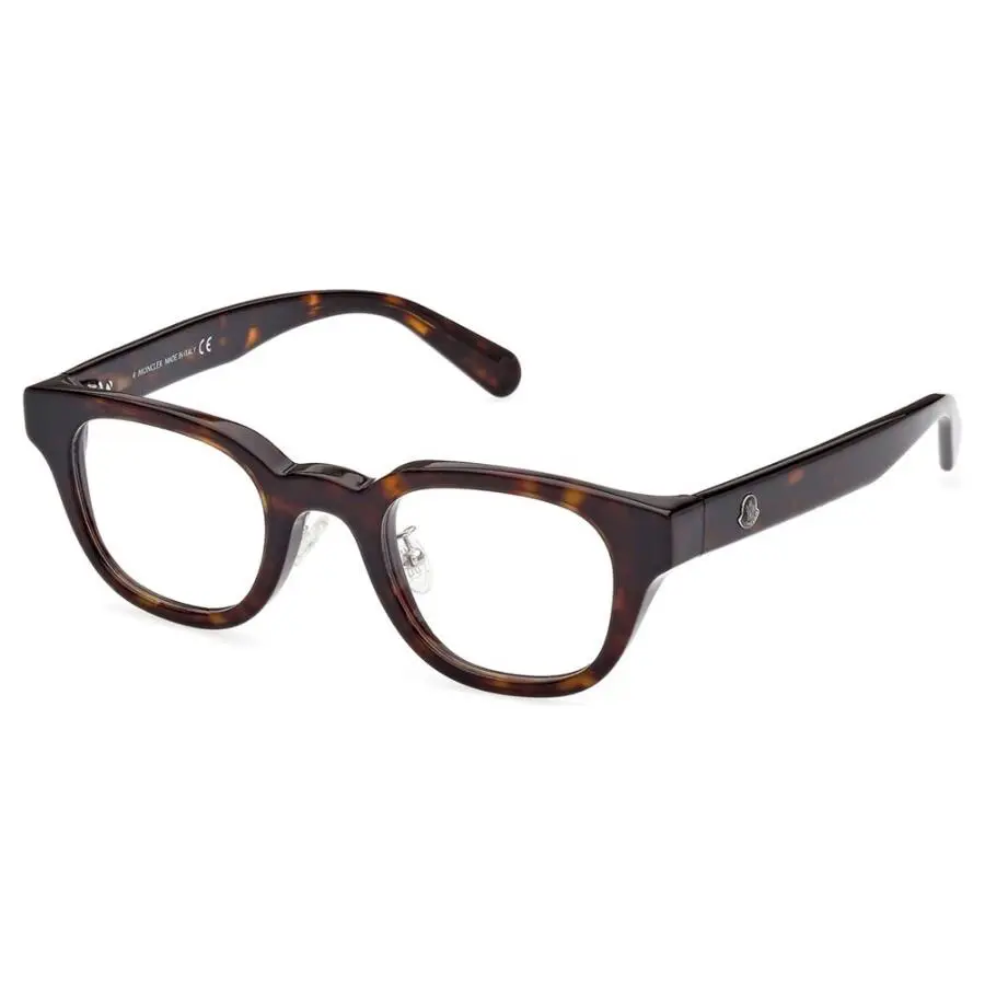 ML5157-D 052 Tortoise Plastic Round Optical Eyeglasses Frame 46-23-145 by Moncler