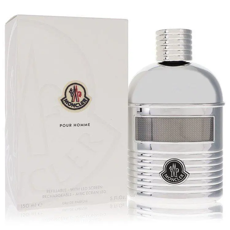 Eau De Parfum Spray Refillable + Led Screen 5 oz Men by Moncler