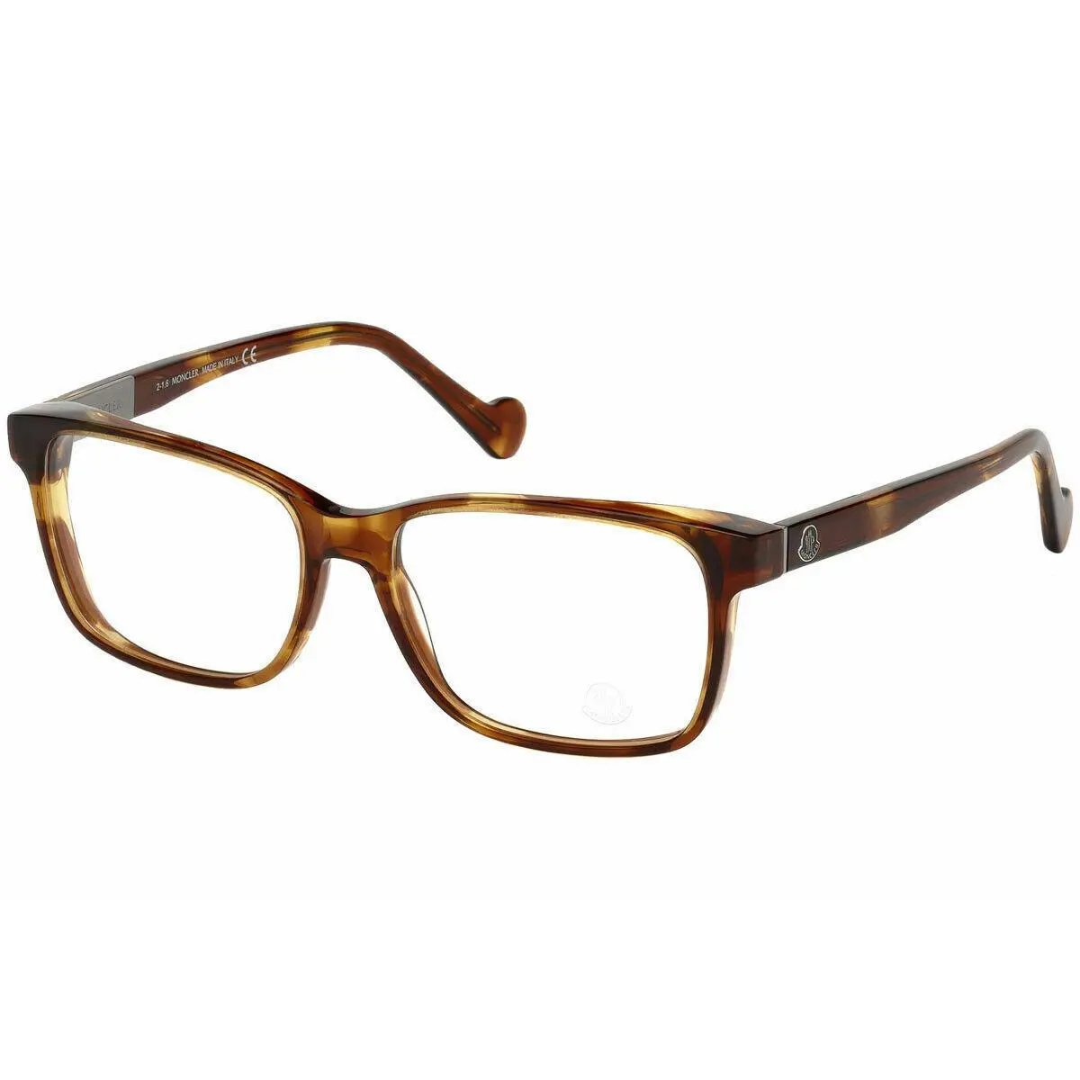ML5012 053 Brown XL Big Wide Plastic Eyeglasses Frame 54-16-145 5012 by Moncler