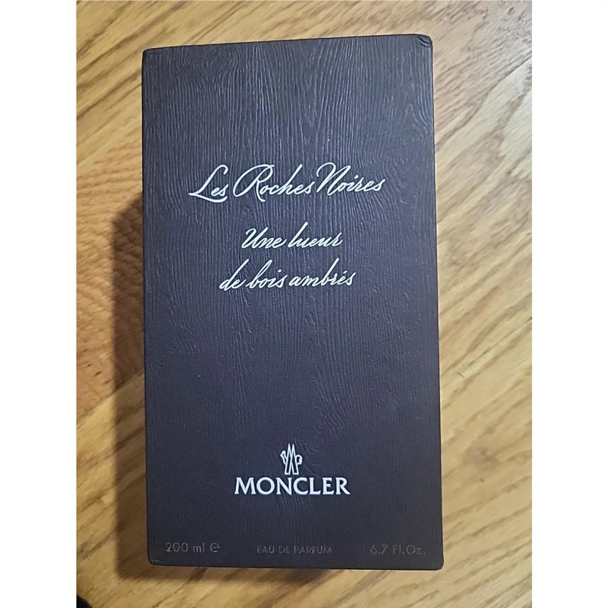 Moncler Les Roches Noires Eau de Parfum Spray 6.7 oz/200 mL New/boxed