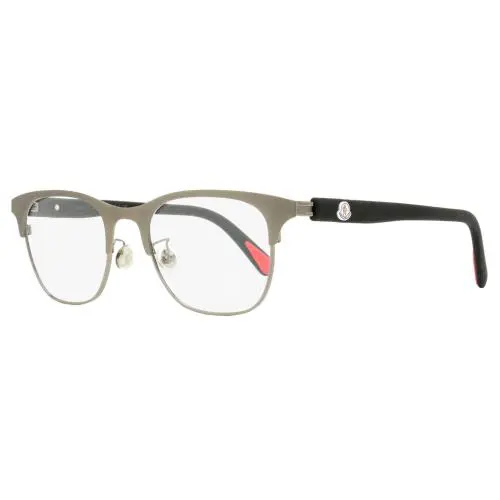 Rectangular Eyeglasses ML5193H 013 Ruthenium/black 51mm by Moncler