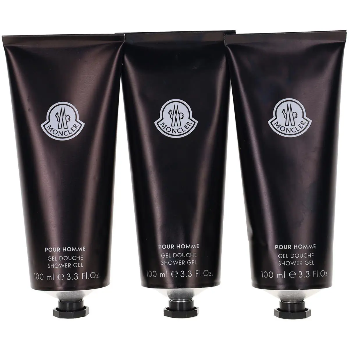 Moncler Pour Homme by Moncler For Men Combo Pack: Shower Gel 3x3.3oz