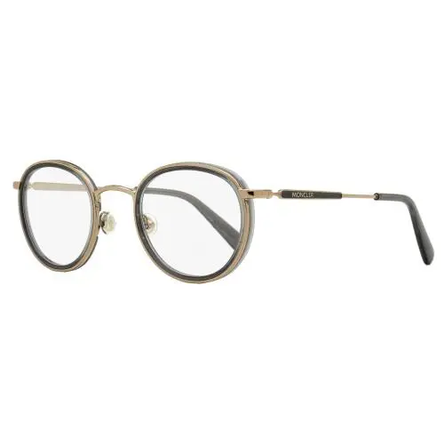 Oval Eyeglasses ML5153 001 Bronze/gray 49mm by Moncler