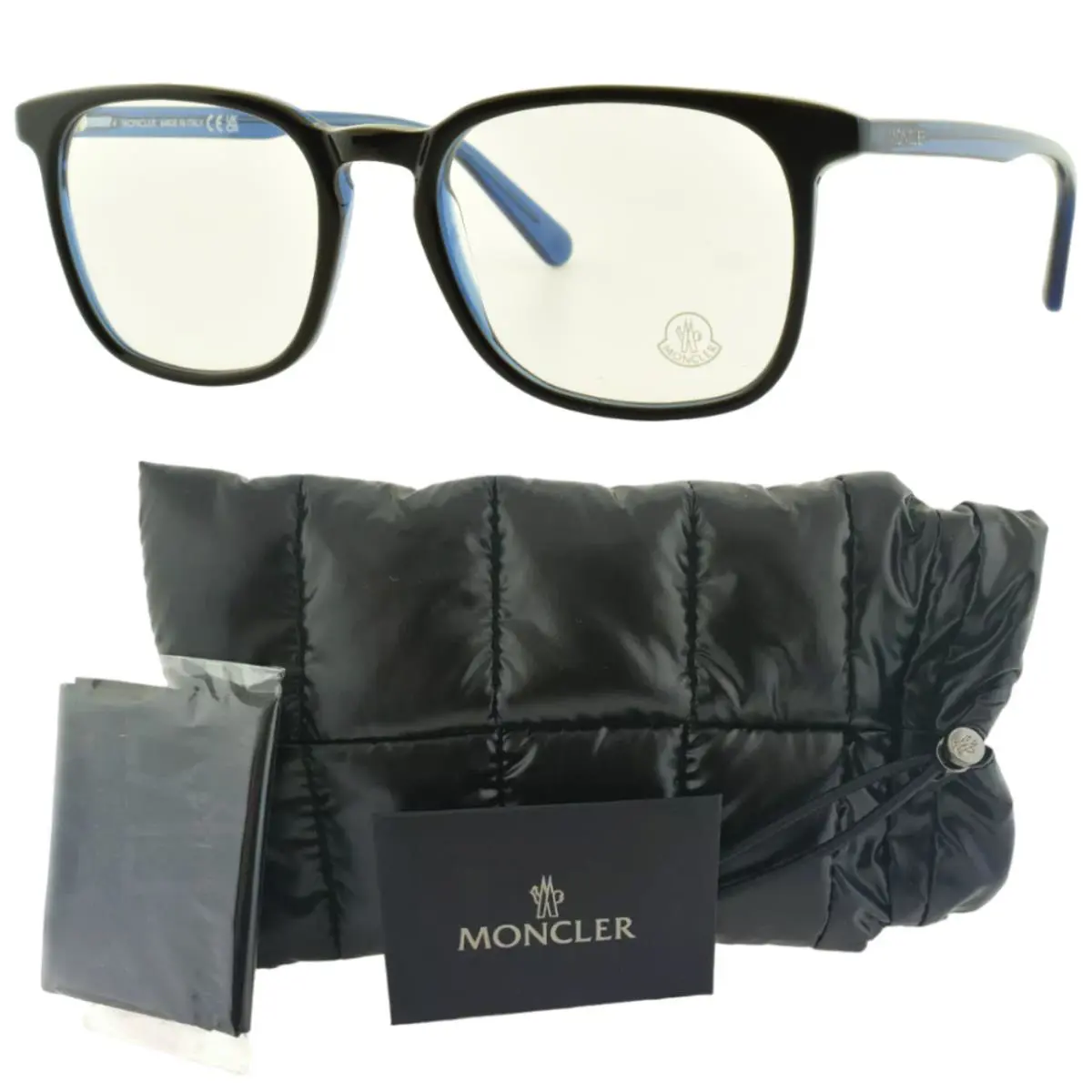 ML5118 092 Black/blue Full Rim Unisex Optical Frame by Moncler