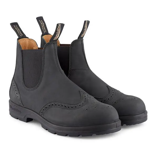 Blundstone shoes - 1471 1472 - 1472-Rustic Black/Brogue/Wingtip 0