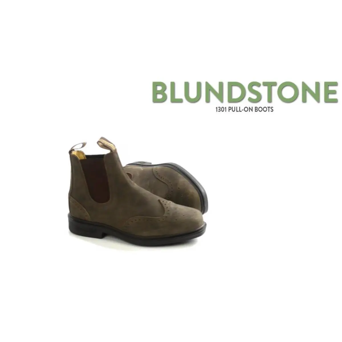 Blundstone shoes - 1471 1472 - 1472-Rustic Black/Brogue/Wingtip 4
