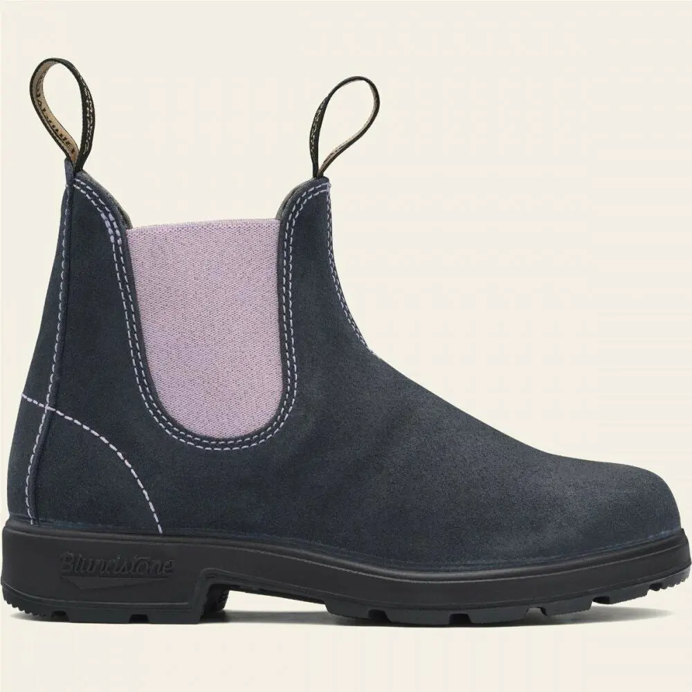 Blundstone shoes - Women Suede Chelsea Boot - Women Suede Chelsea Boot - 2034-Navy Waxed Suede, Manufacturer: multi 5