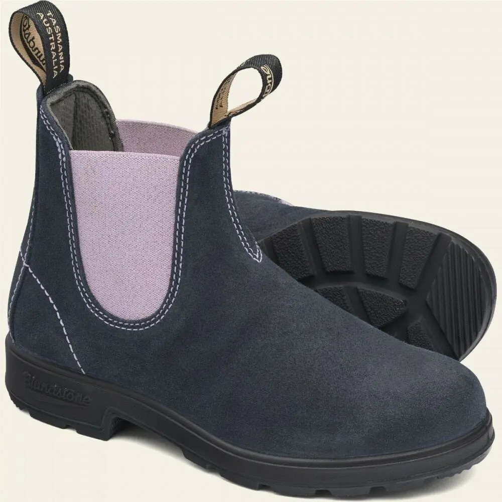 Blundstone shoes - Women Suede Chelsea Boot - Women Suede Chelsea Boot - 2034-Navy Waxed Suede, Manufacturer: multi 7