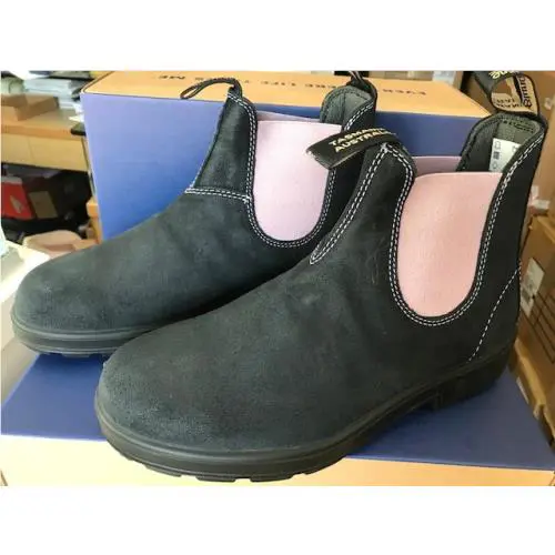Blundstone shoes - Women Suede Chelsea Boot - Women Suede Chelsea Boot - 2034-Navy Waxed Suede, Manufacturer: multi 1