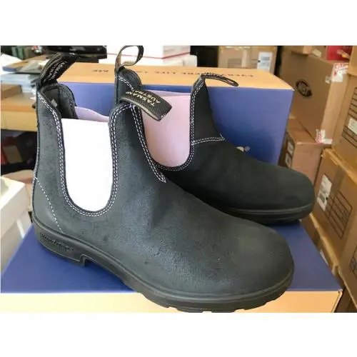 Blundstone shoes - Women Suede Chelsea Boot - Women Suede Chelsea Boot - 2034-Navy Waxed Suede, Manufacturer: multi 3