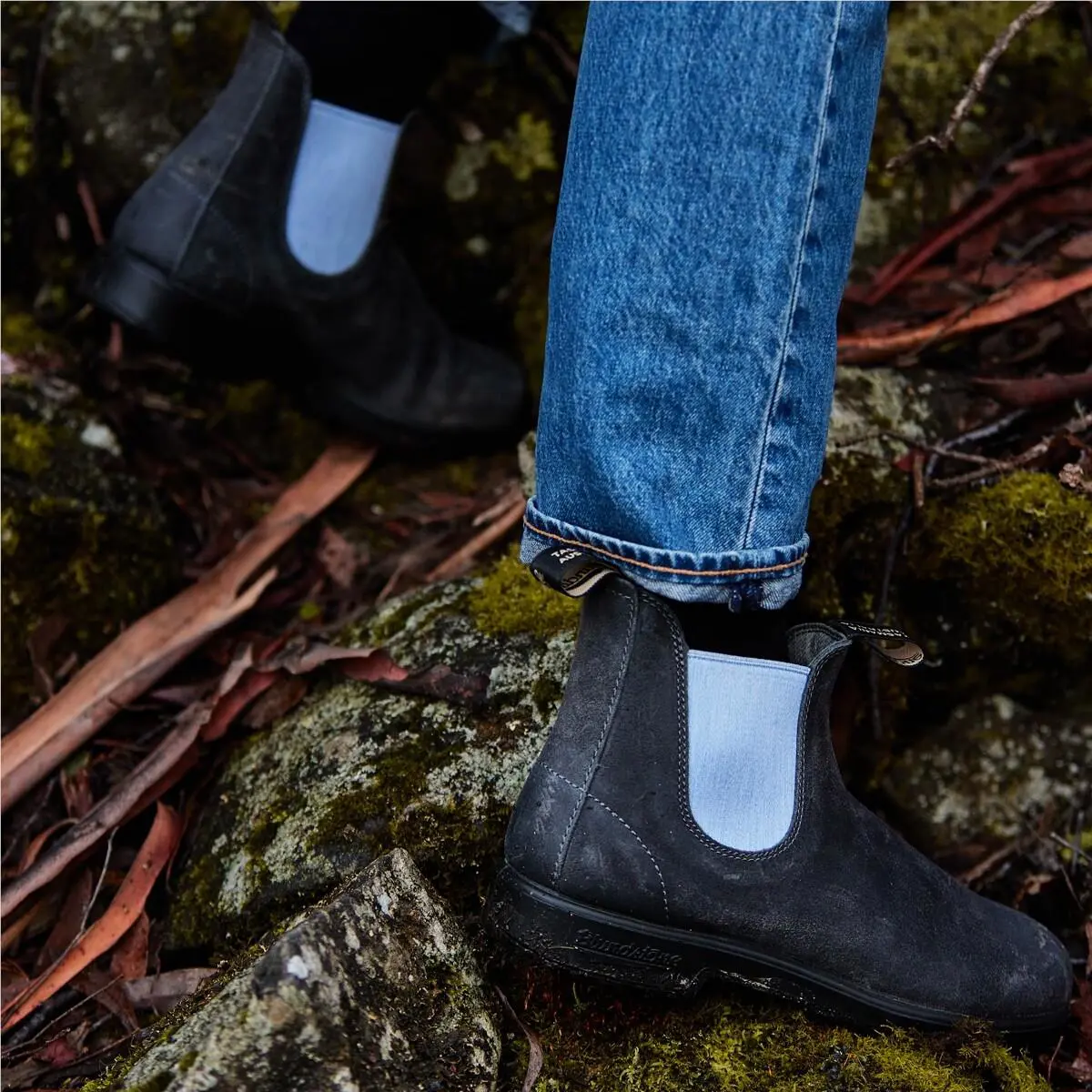 Blundstone shoes - Women Suede Chelsea Boot - Women Suede Chelsea Boot - 2034-Navy Waxed Suede, Manufacturer: multi 23
