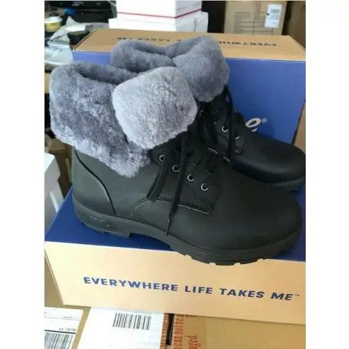 Blundstone shoes - Women Thermal Winter Boots (Rounded Toe) - 1461-Antique Brown 25