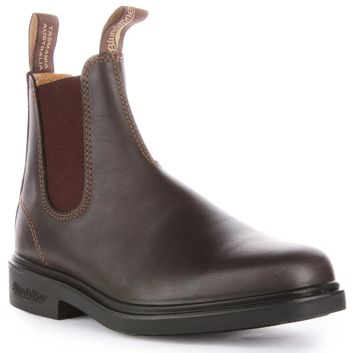 067 Strout Chisel Dress Series Unisex Ankle Boot In Brown US 4 - 7 by Blundstone