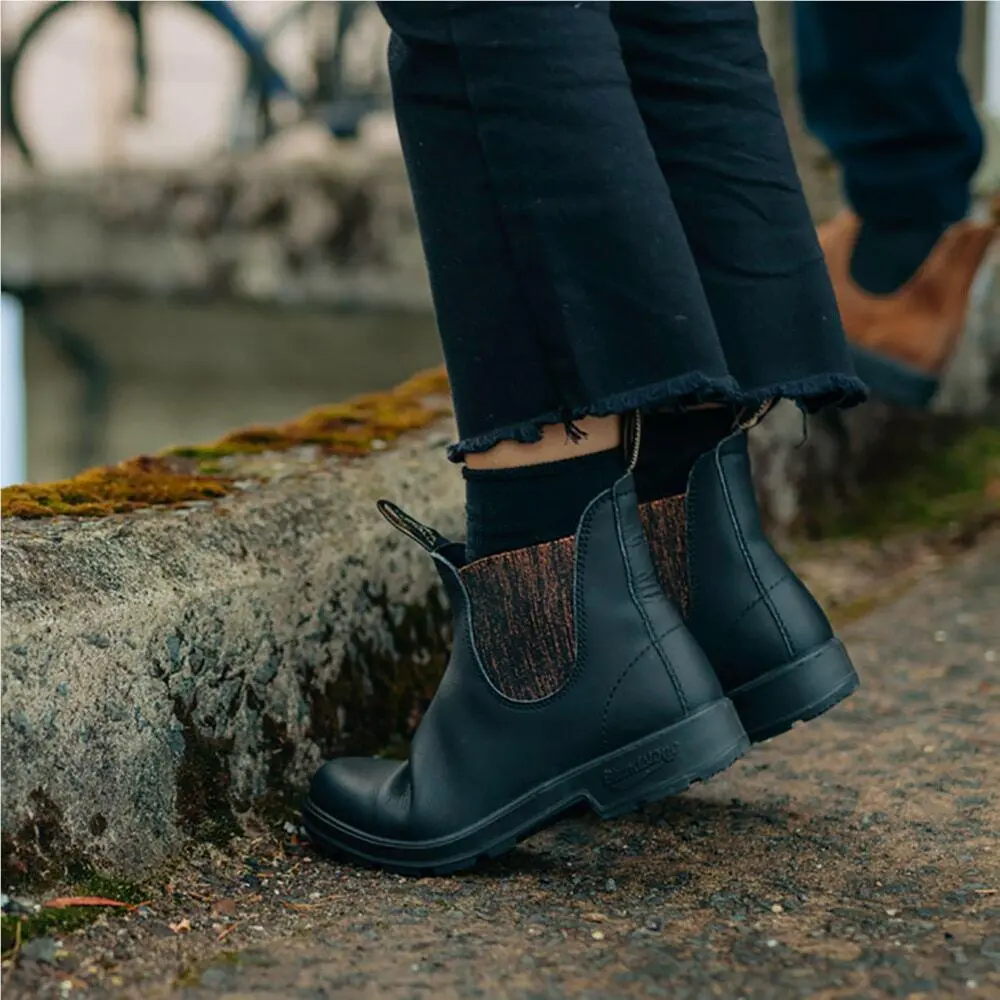 Blundstone shoes - Women Original 500 Series Boots (Rounded Toe) - 1914-Black/Grey Wash, Manufacturer: several colors 8