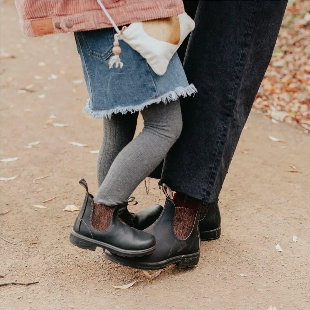 Blundstone shoes - Women Original 500 Series Boots (Rounded Toe) - 1914-Black/Grey Wash, Manufacturer: several colors 7
