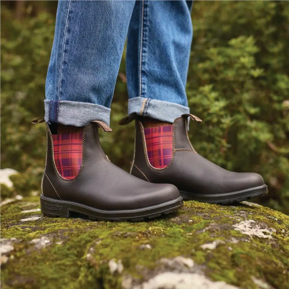 Blundstone shoes - Women Original 500 Series Boots (Rounded Toe) - 1914-Black/Grey Wash, Manufacturer: several colors 24