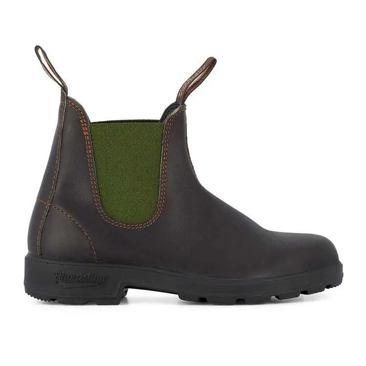 Blundstone shoes - Stout Brown / Olive 6