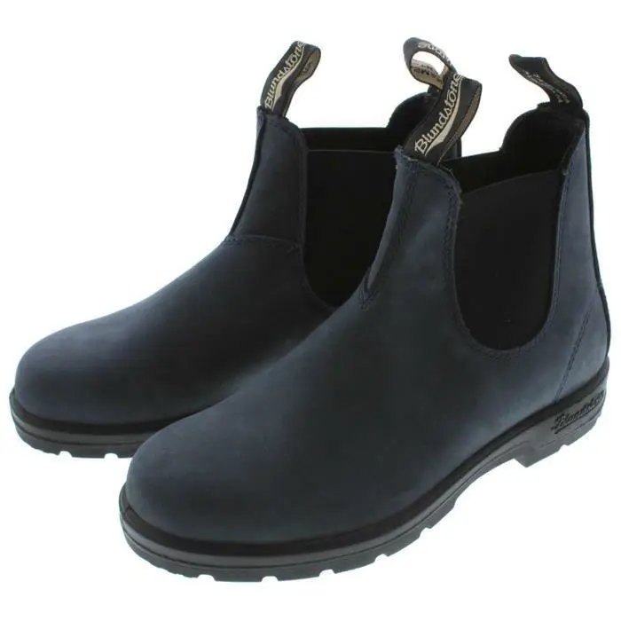 Blundstone shoes - 1604 Chelsea boot - Chelsea boot - 1604-Blueberry Nubuck Lthr 5