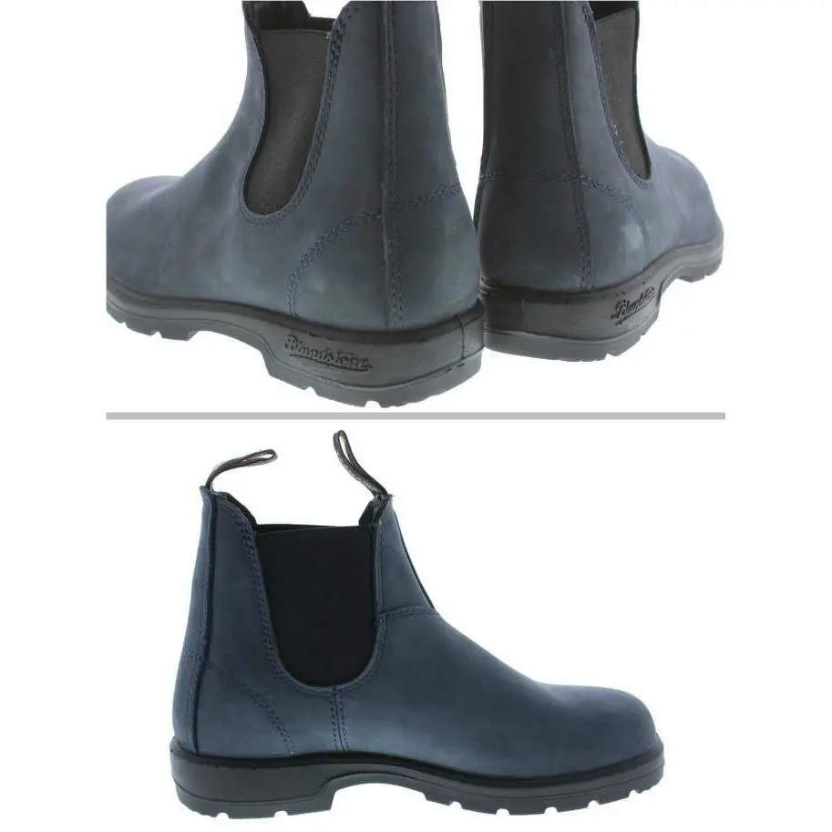 Blundstone shoes - 1604 Chelsea boot - Chelsea boot - 1604-Blueberry Nubuck Lthr 6
