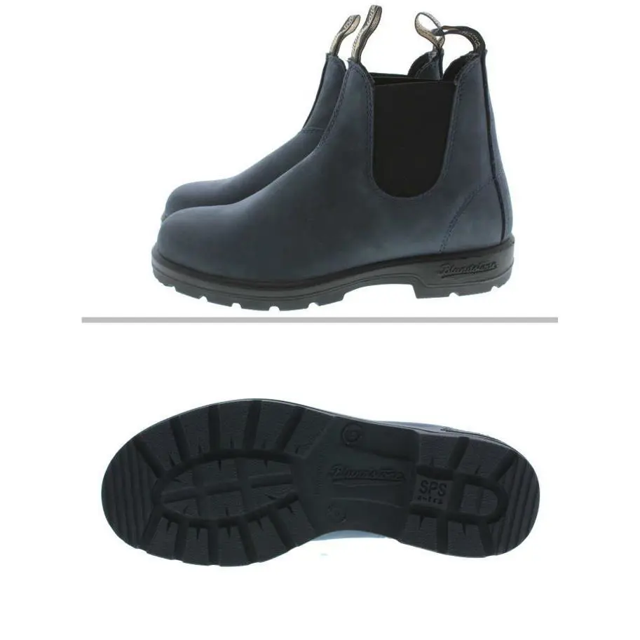 Blundstone shoes - 1604 Chelsea boot - Chelsea boot - 1604-Blueberry Nubuck Lthr 7