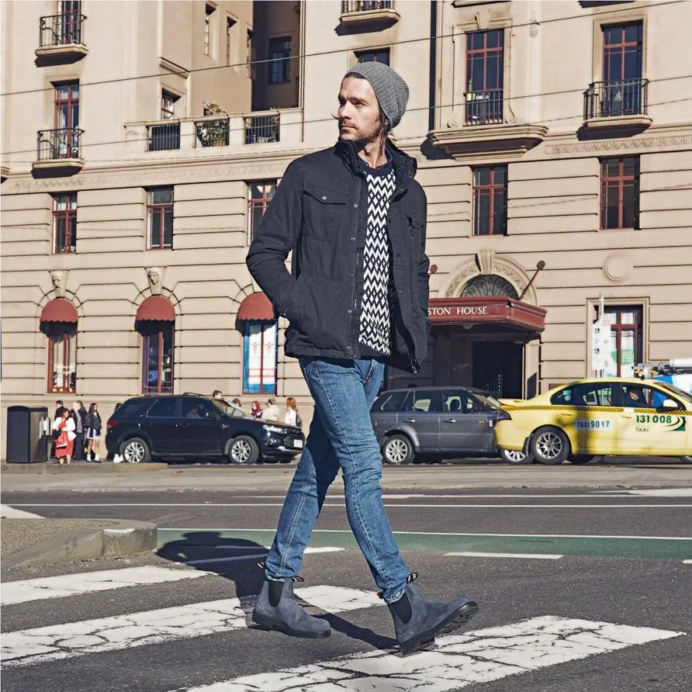 Blundstone shoes - 1604 Chelsea boot - Chelsea boot - 1604-Blueberry Nubuck Lthr 0