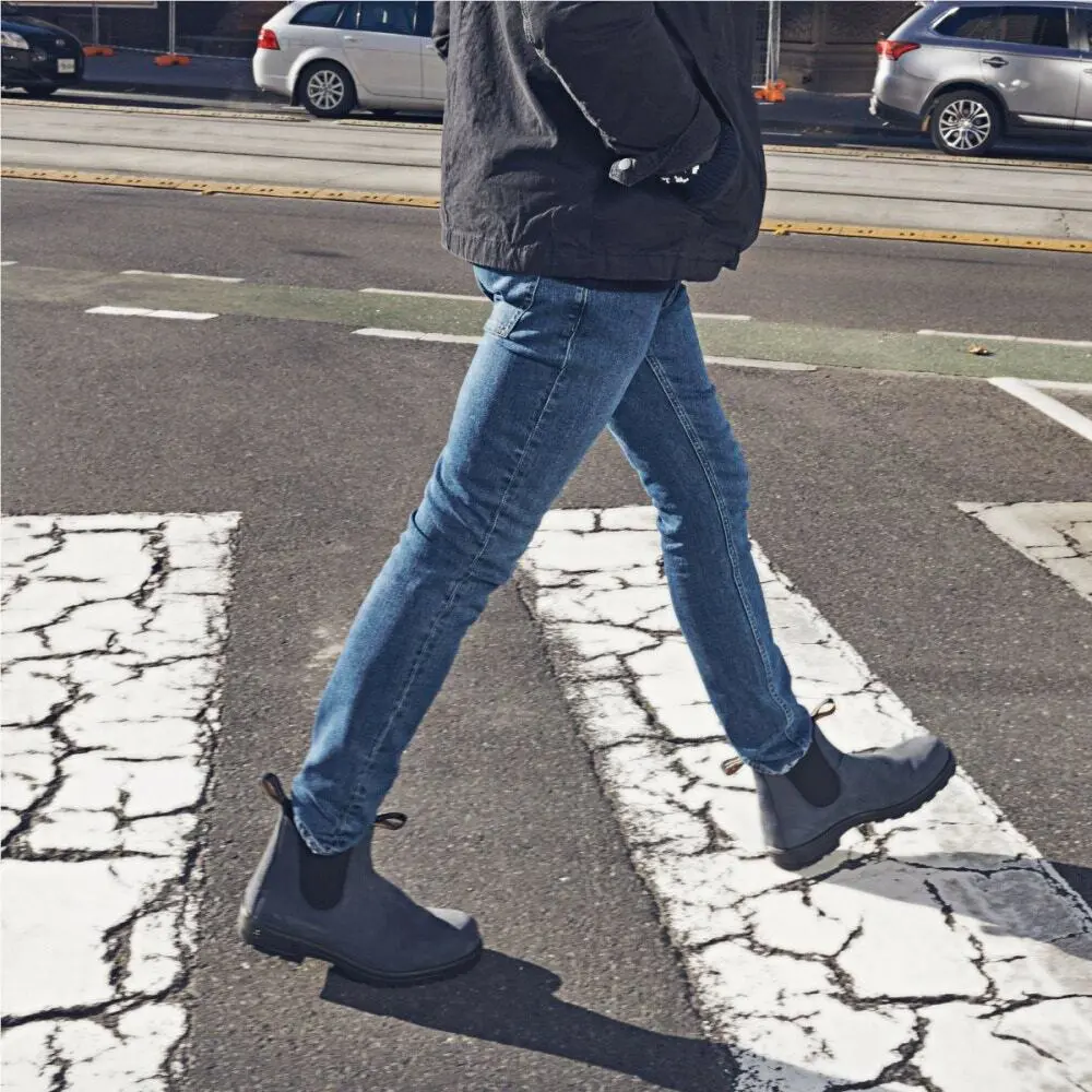 Blundstone shoes - 1604 Chelsea boot - Chelsea boot - 1604-Blueberry Nubuck Lthr 2