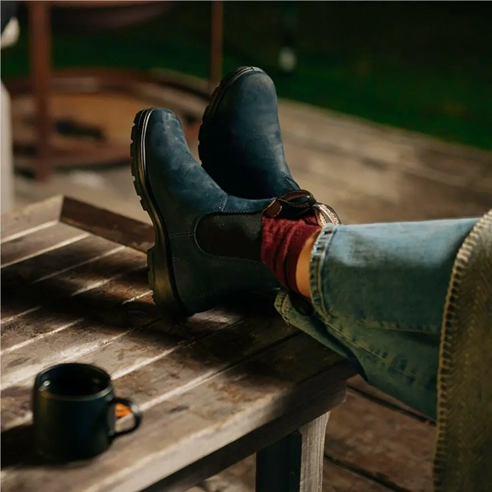 Blundstone shoes - 1604 Chelsea boot - Chelsea boot - 1604-Blueberry Nubuck Lthr 3