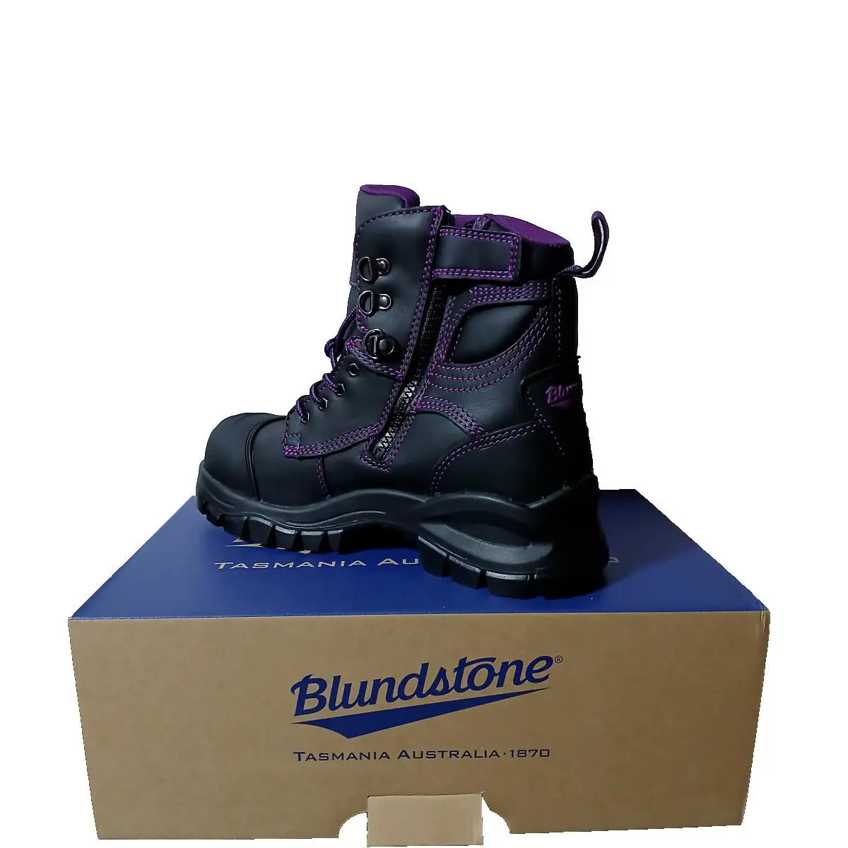 Blundstone shoes - Blundstone 897 - Black/Purple 9