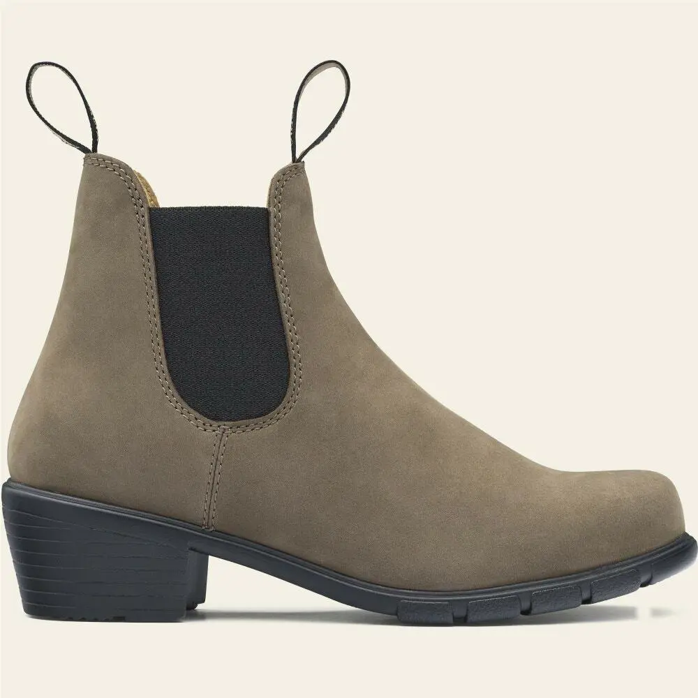 Blundstone shoes - Women`s Heeled (Feminine Toe) - Heeled Feminine Toe - 1672-Antique Taupe Supple Leather, Manufacturer: several colors 41