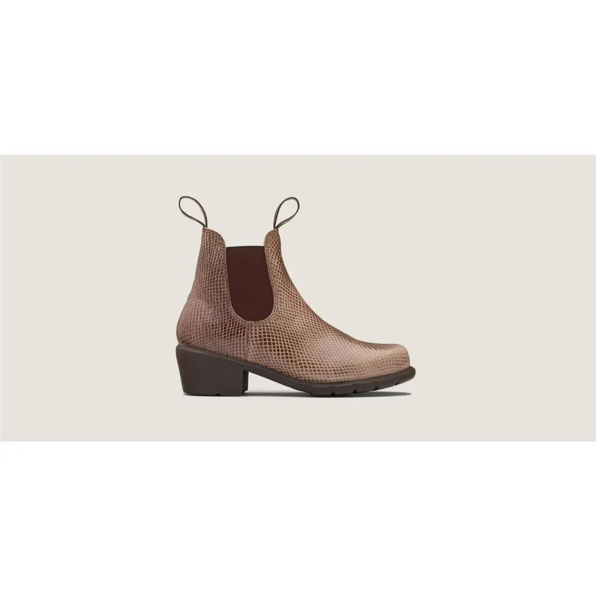 Blundstone shoes - Women`s Heeled (Feminine Toe) - Heeled Feminine Toe - 1672-Antique Taupe Supple Leather, Manufacturer: several colors 58