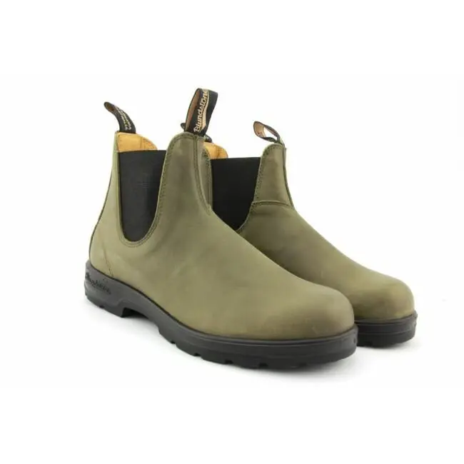 Blundstone shoes - Classic Chelsea 550 BOOTS - Classic Chelsea BOOTS - 1490-Olive 3