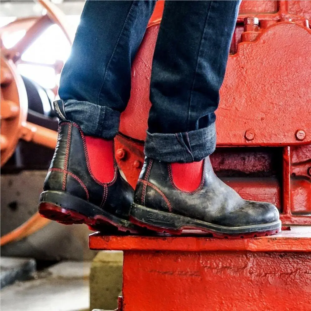 Blundstone shoes - Classic Chelsea 550 BOOTS - Classic Chelsea BOOTS - 1490-Olive 63