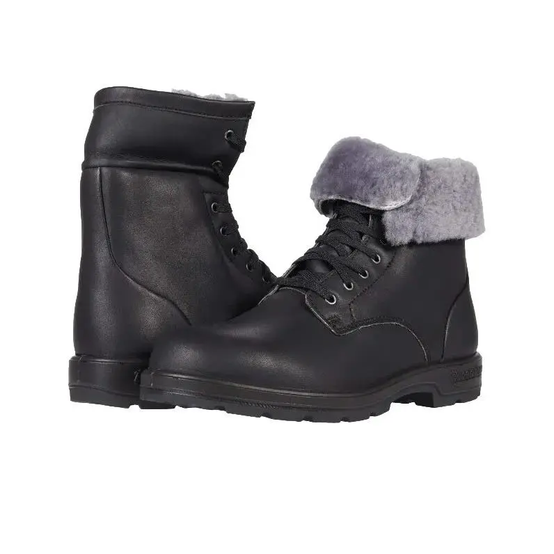 Blundstone 1465 Women`s WP Waterproof Black Leather BL1465 Boots Size 6 US