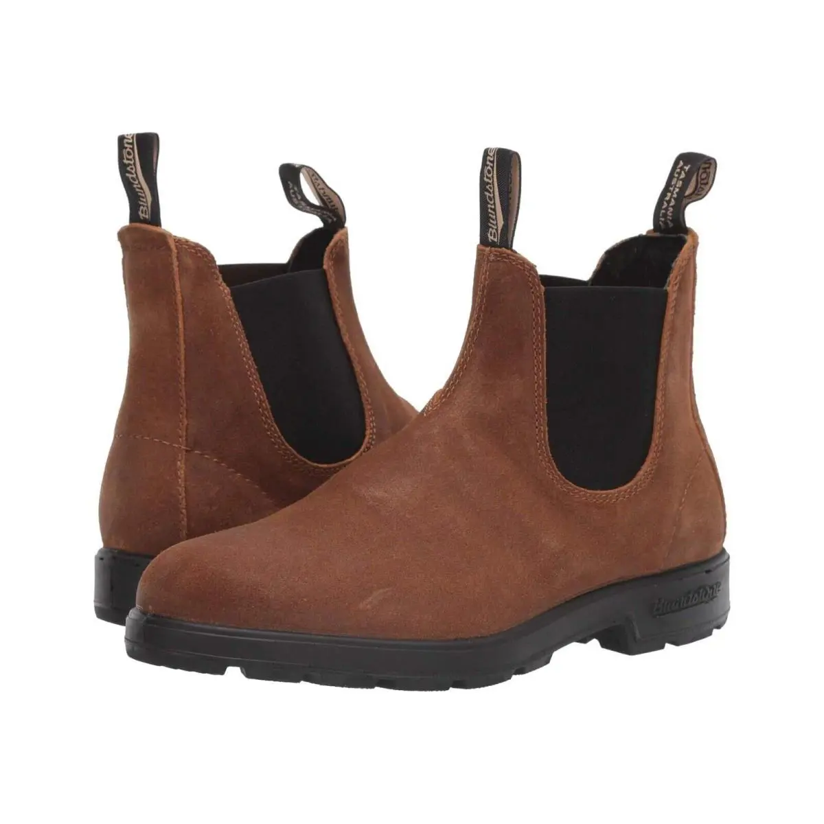 1911 Men`s Suede Leather Chelsea Boots Brown Size 10.5 US/9.5 Uk/au by Blundstone