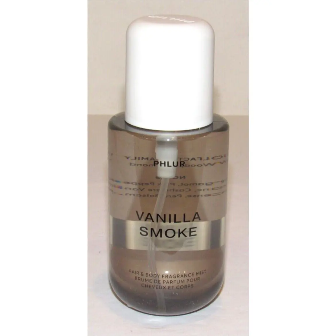 Phlur Vanilla Smoke Hair Body Fragrance Mist 8 8.1 Oz 240 mL Large Size Unisex