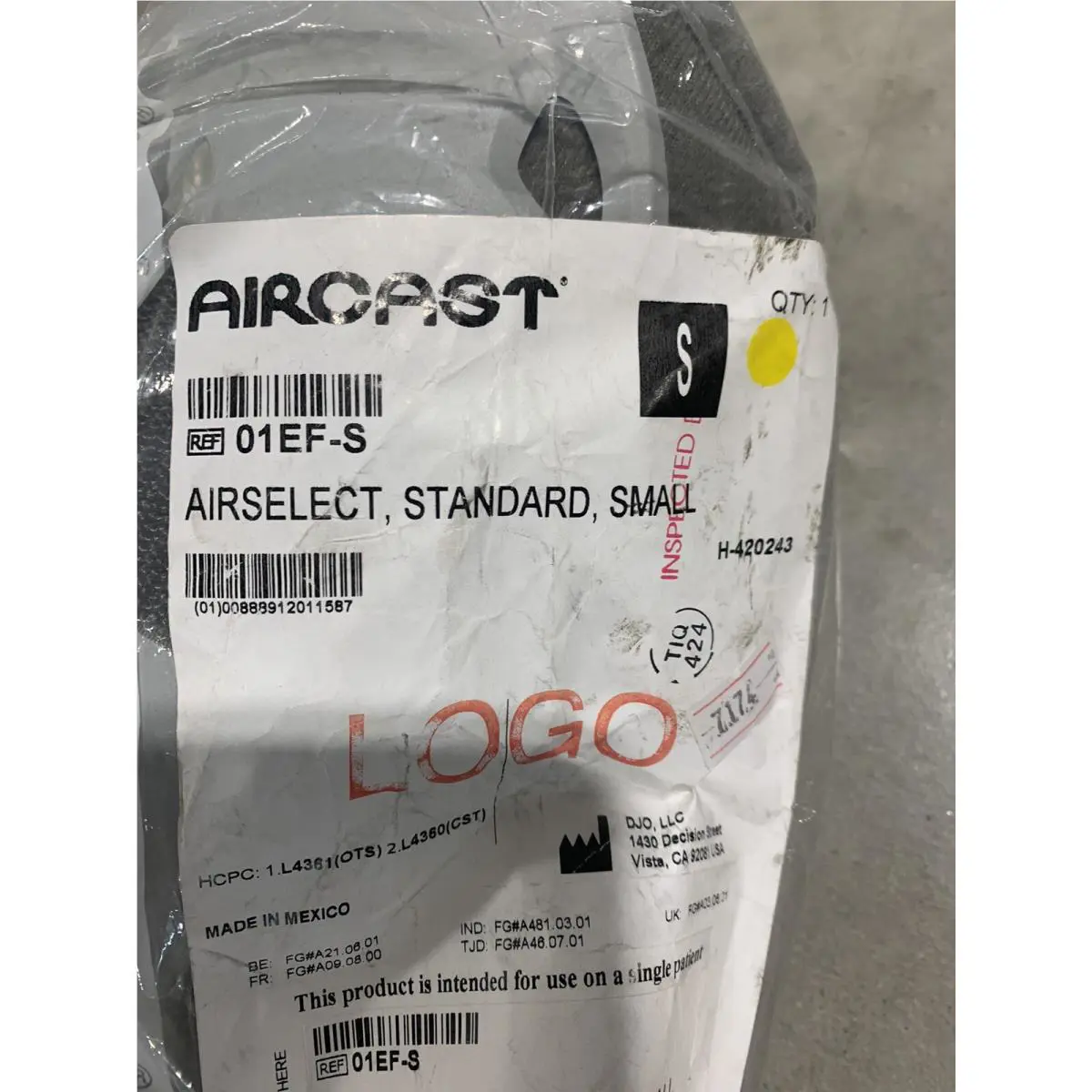 Aircast  - Aircast AirSelect 01EF-S Walker - AirSelect Walker - 01EF-S - Gray 0