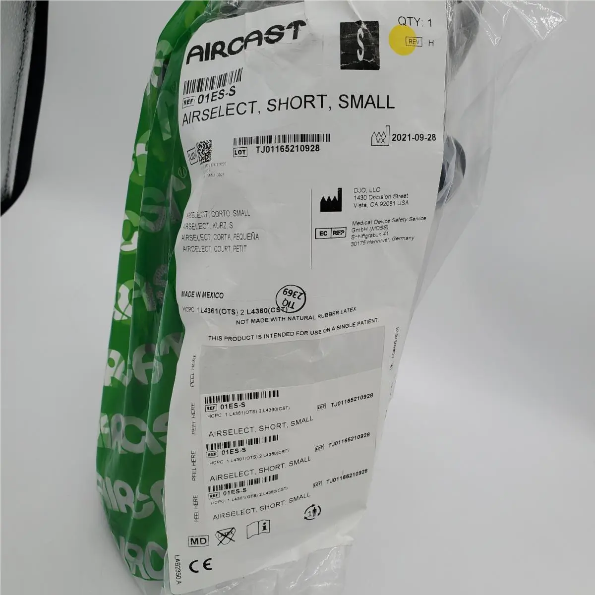 Aircast  - AC141FB03-S - AC141FB03-S - Black (UPC: 888912044035) 3