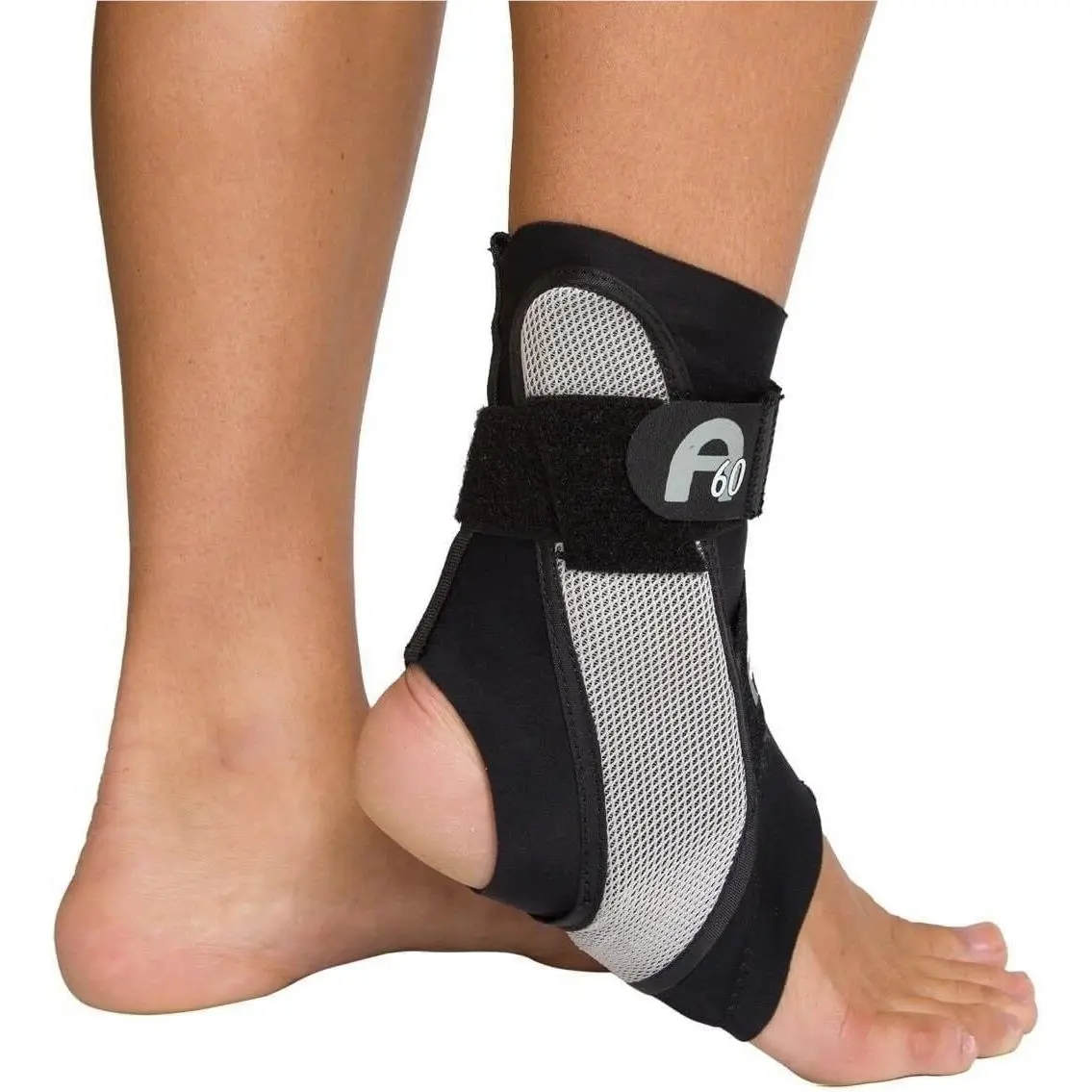 Black Aircast A60 Ankle Support Brace For Injury Prevention and Recovery