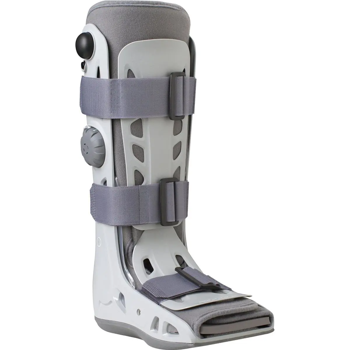 Aircast Airselect Walker Brace Large Grey Orthopedic Boot For Edema Control