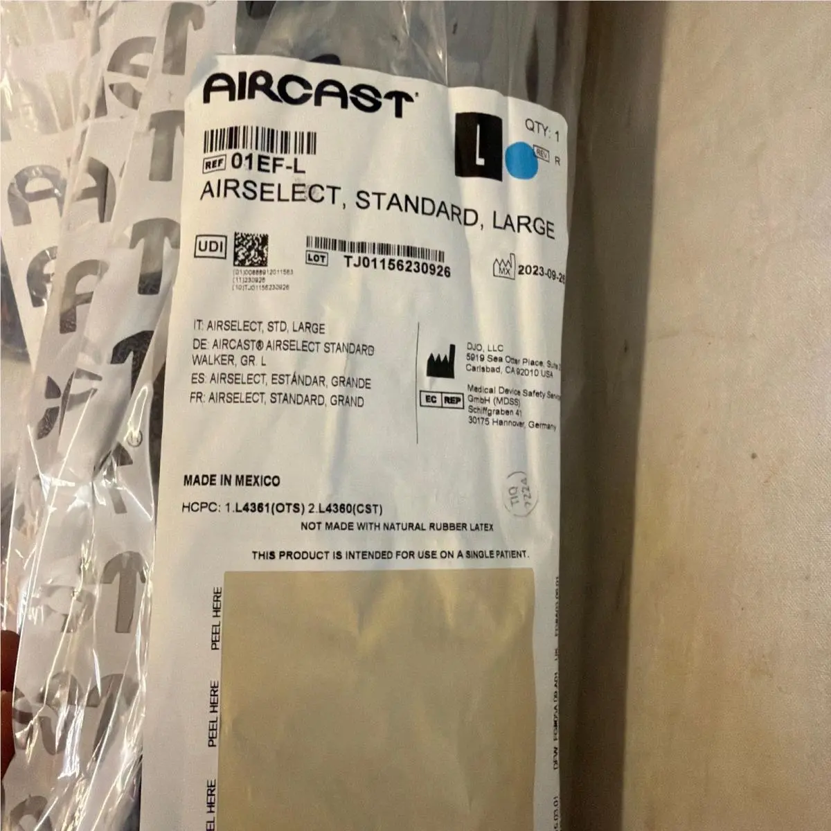 Aircast  - Airselect Walker - Airselect Walker - 01EF-L - Gray 2