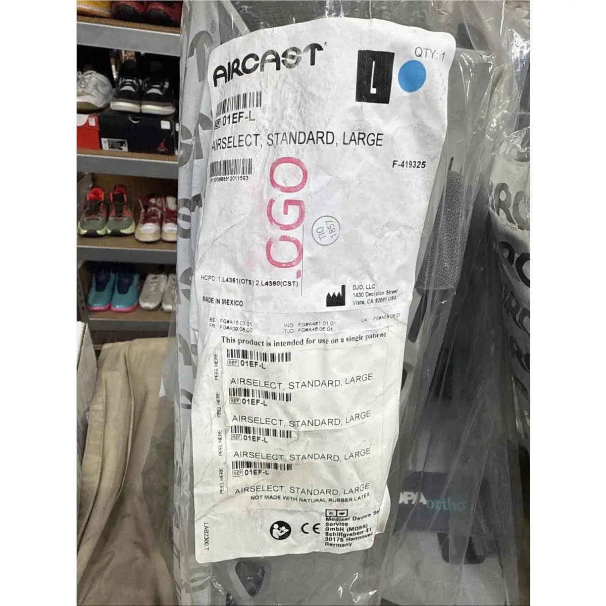 Aircast  - Airselect Walker - Airselect Walker - 01EF-L - Gray 1