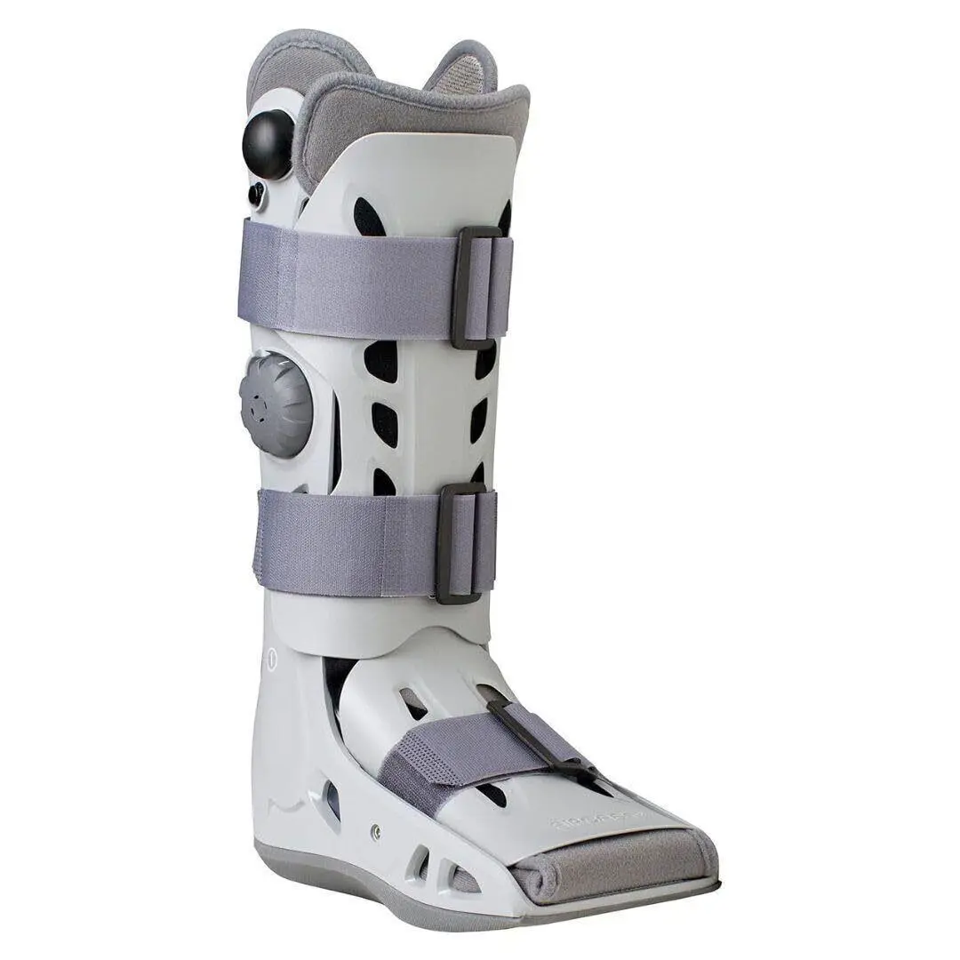 Aircast Airselect Walker Brace Universal Fit Medium Grey Orthopedic Boot